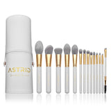 light gray makeup brush set 